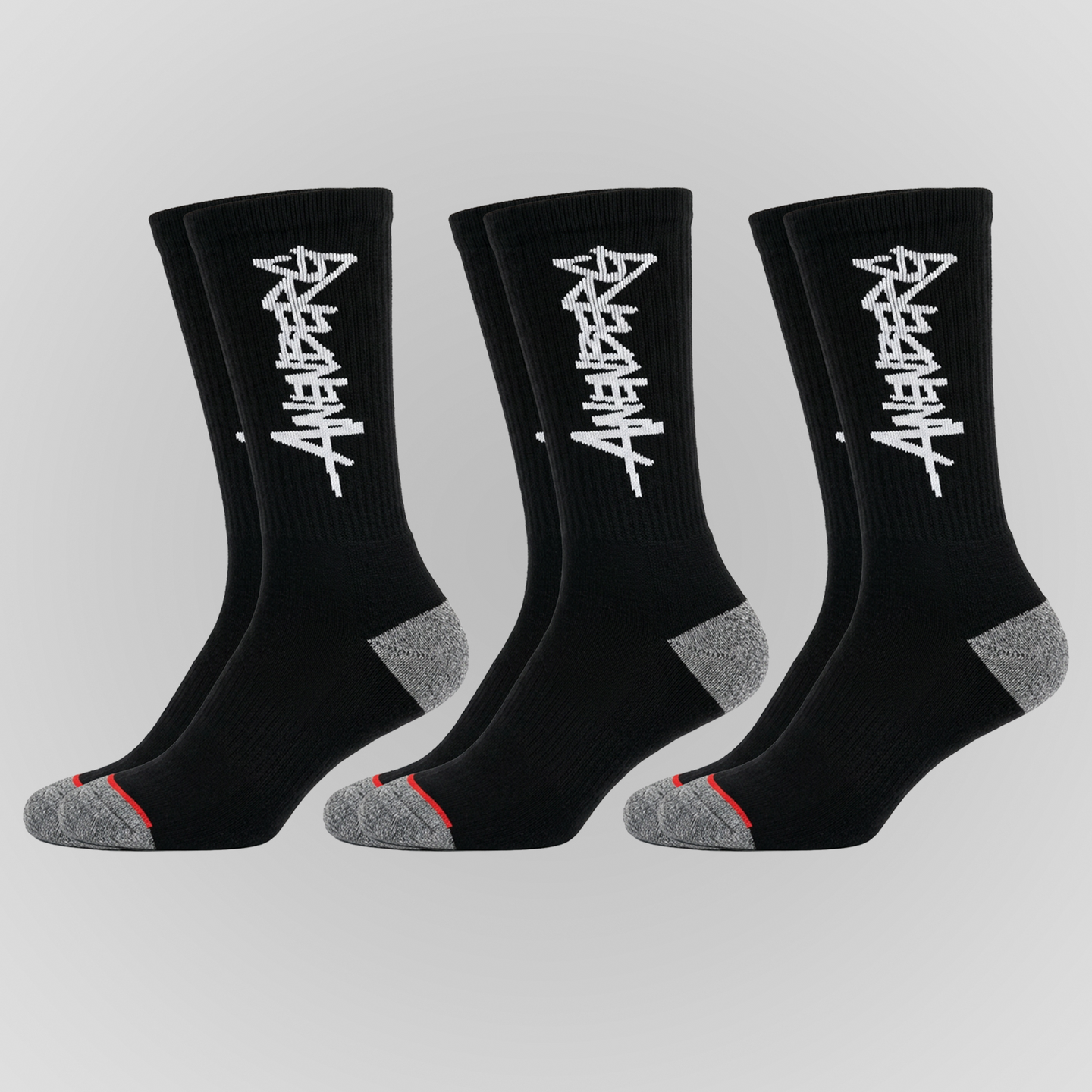 3 pack Anenberg Single Story Socks