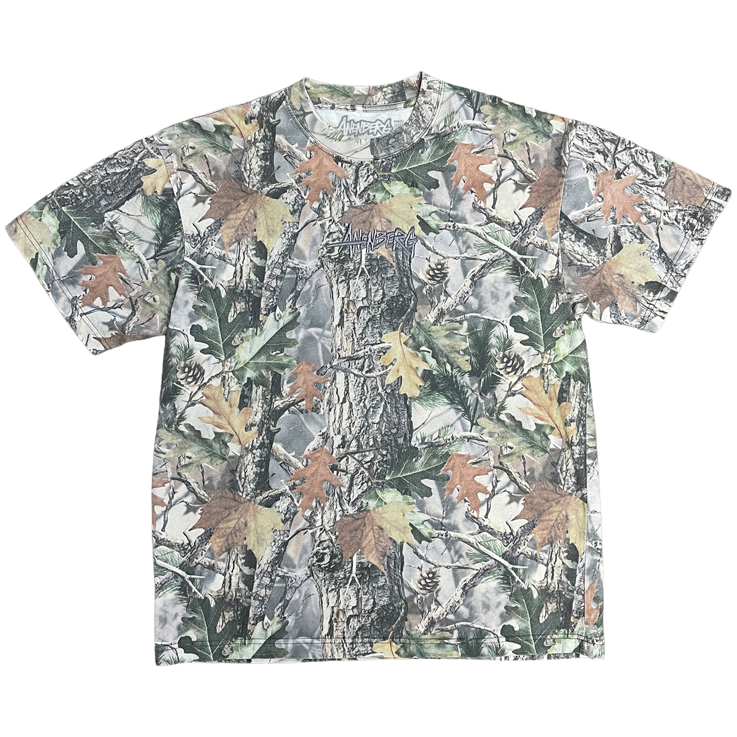 Vintage Wood Camo Embroidered Single Story