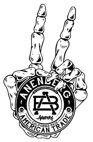Peace, Love and Anenberg Vinyl Sticker