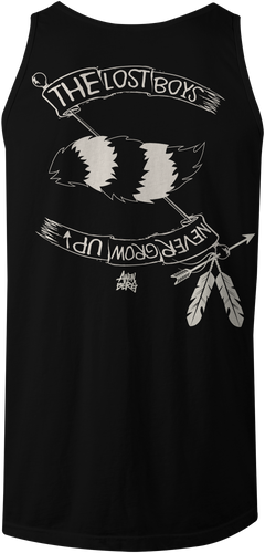 Anenberg, The Lost Boys Classic American Made Mens Black Tank Top