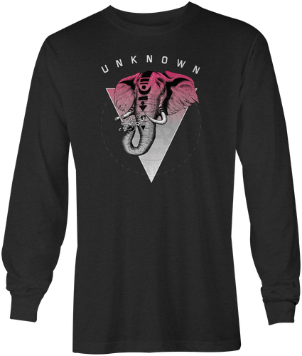 Anenberg, Unknown Classic American Made Mens Charcoal Heather Crew Neck Long Sleeve Tee Shirt