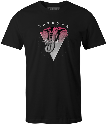 Anenberg, Unknown Classic American Made Mens Black Crew Neck Tee Shirt