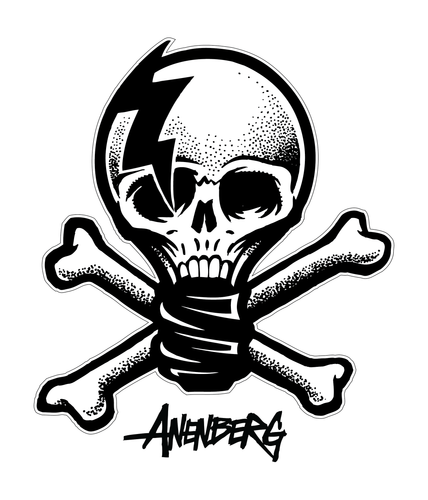 Anenberg Scaliwag Vinyl Sticker